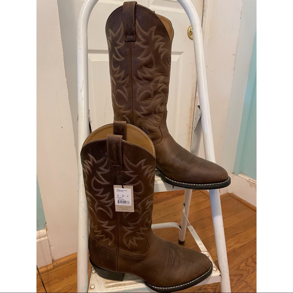 Men’s Ariat Heritage Western R Toe Boots